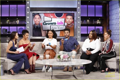 'Grown-ish' Stars Yara Shahidi & Trevor Jackson Are Quizzed on 'The ...