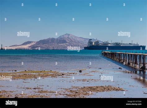 Cargo ship sailing in the Red Sea Stock Photo - Alamy