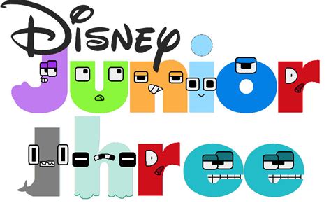 Disney Junior Three Bumper Alphabet Lore by Alexpasley on DeviantArt