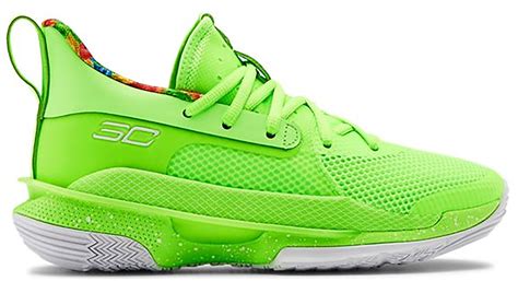 Under Armour Curry 7 Sour Patch Kids Lime (GS) Lime Light/Phosphor ...