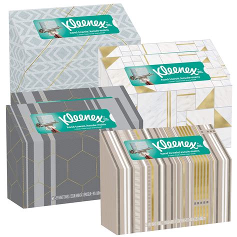 Kleenex Hand Towels, Disposable Hand Paper Towels, 60 Towels per Box, 6 Pack | eBay