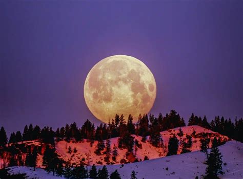 A Full 'Snow Moon' Will Illuminate The Night Sky This Weekend