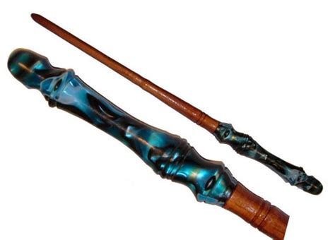 Items similar to Harry Potter Magic Wizard Wand Saphire and Yucatan ...