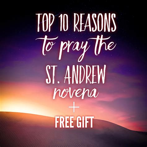 Top 10 Reasons to Pray the St. Andrew Novena + FREE Gift – The Latin ...