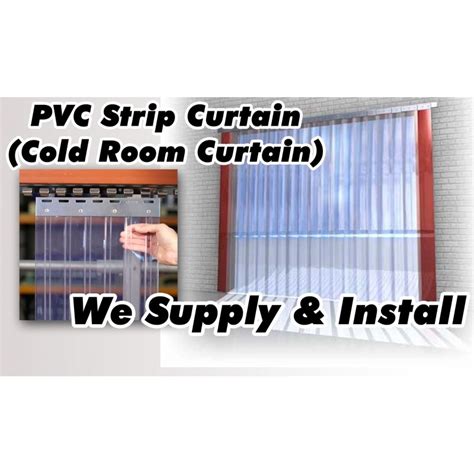 Pvc Strips Door Curtain Supply Install Customisation