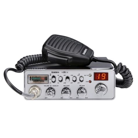 Car Cb Radio, Uniden Pc68ltx 40-channel W/ Pa For Truck Vehicle Cb Car ...