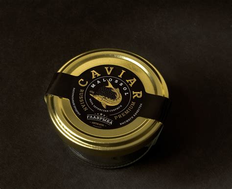 Russian caviar. Premium product on Behance