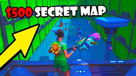 I Found A $500 SECRET Fortnite Creative Map - YouTube