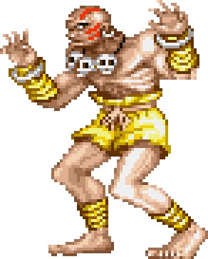 Street Fighter II/Dhalsim — StrategyWiki | Strategy guide and game ...