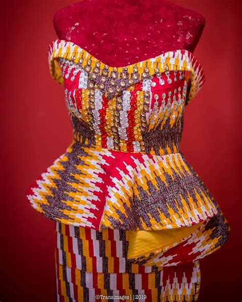 Ghanaian Traditional Wedding Dresses (Kente Styles) - Weddors