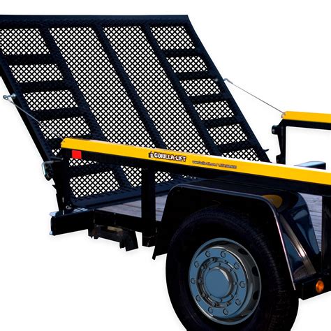 Gorilla Lift 2 Sided Tailgate Utility Trailer Gate & Ramp Lift Assist System - Walmart.com ...