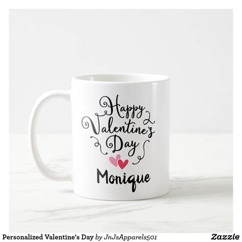 Personalized Valentine's Day Coffee Mug | Zazzle | Personalized ...