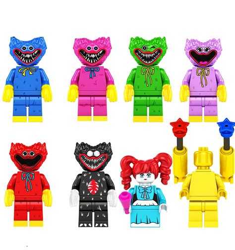 Poppy Playtime 2 Character Minifigures Lego Compatible Game Set