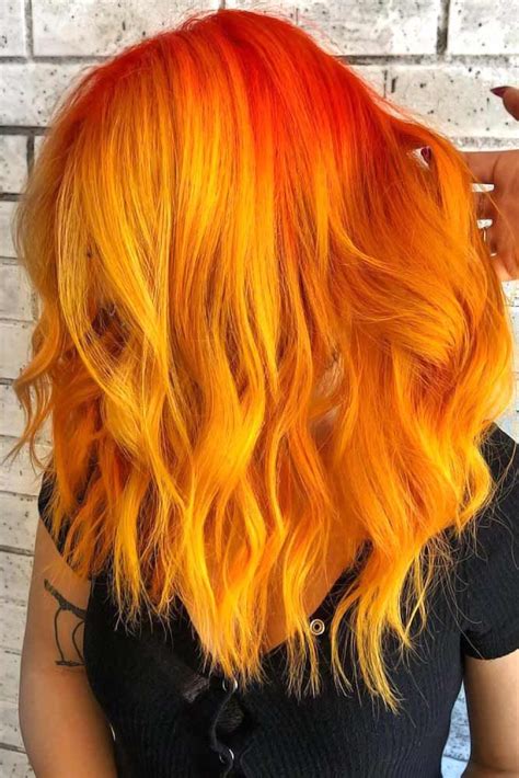 Discover The Captivating Orange Hair Rainbow: From Sweet Pumpkin To Burning Fiery Shades | Hair ...