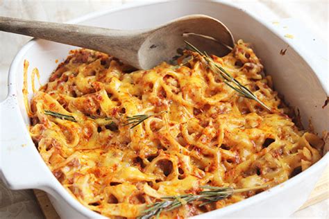 Mince and Pasta Bake - aninas recipes