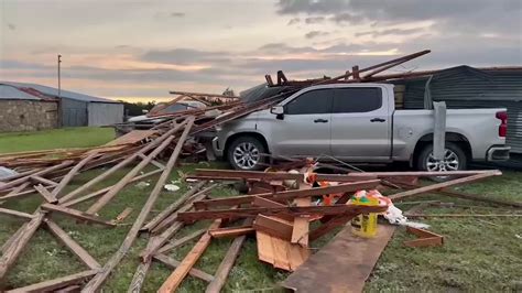 Texas Storms Damage Buildings, Send Debris Flying - Videos from The ...