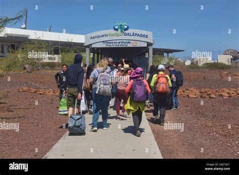 Galapagos ecological airport hi-res stock photography and images - Alamy