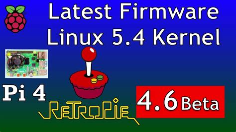 Raspberry Pi 4 Retropie 4.6 with Test Firmware & Linux Kernel 5.4. FPS - YouTube