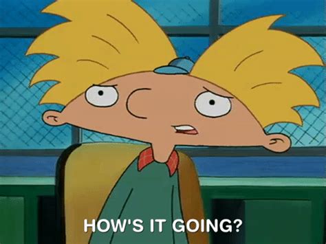 Nicksplat Hows It Going GIF by Hey Arnold - Find & Share on GIPHY