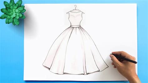 How To Draw Fancy Dresses - Shopfear0