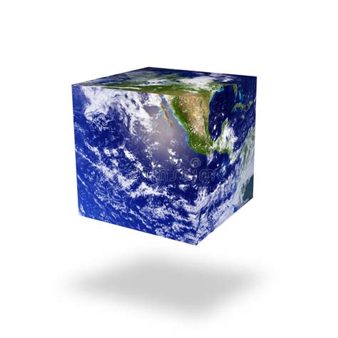 Square Earth stock illustration. Illustration of flat - 4895874