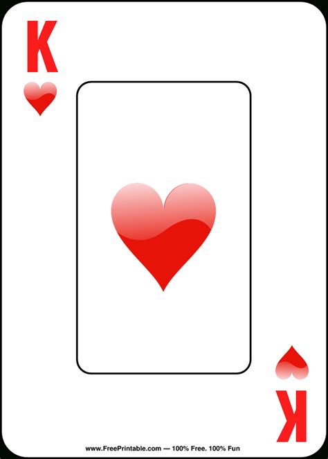 Printable Deck Of Cards