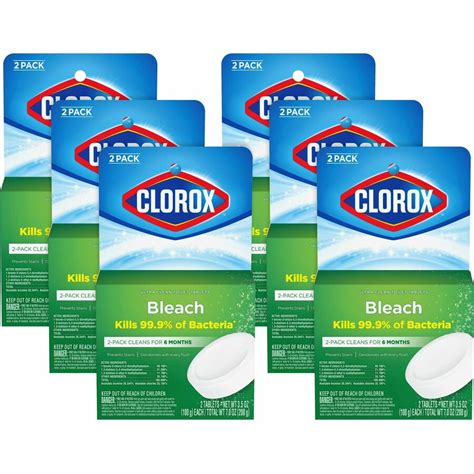 Clorox Ultra Clean Toilet Tablets Bleach