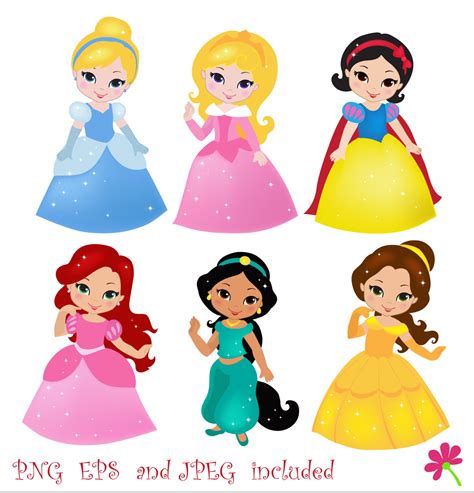 Bring the Magic of Disney Princesses to Life with Disney Princess Cliparts