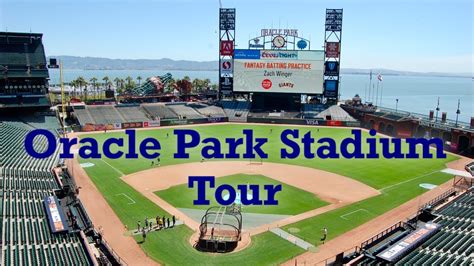 Oracle Park Stadium Tour - YouTube