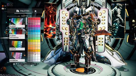 Metallic color palette warframe - bridgelockq