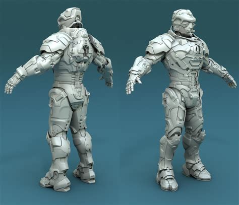 Sci-fi Armor by xenoo on DeviantArt