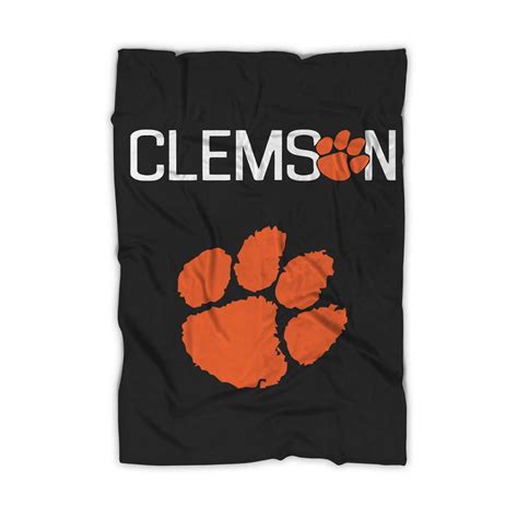 Clemson Tigers Tiger Paw Logo Poster