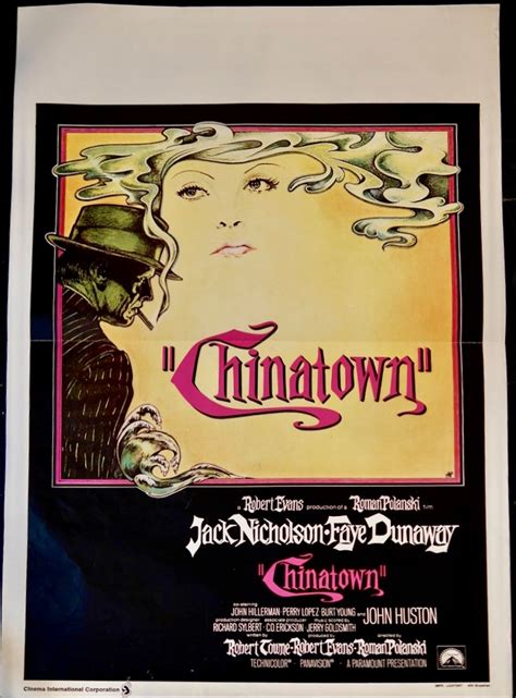 Chinatown - My Movie Memories - Movie poster