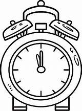 Timer Coloring Page PNG Transparent Images Free Download  Vector S sketch template