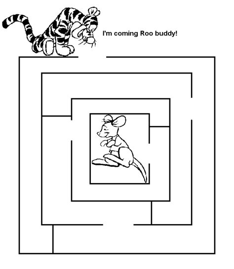 Easy Mazes. Printable Mazes for Kids. - Best Coloring Pages For Kids