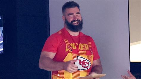 Video: Jason Kelce Seen Partying Following the Chiefs Super Bowl Win ...