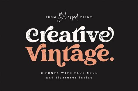 13 Best Vintage Fonts