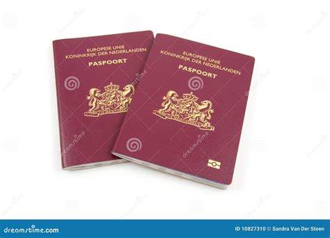 Two Dutch Passport Stock Photo - Image: 10827310