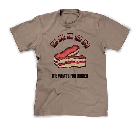 bacon shirt funny bacon t-shirt guys bacon shirt mens bacon