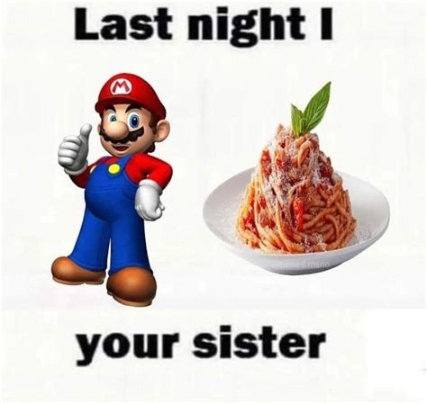 Mario spaghetti : r/ExplainTheJoke