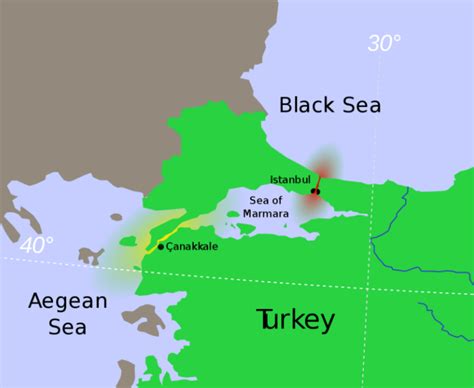 Sea of Marmara – UPSC Prelims – IAS4Sure