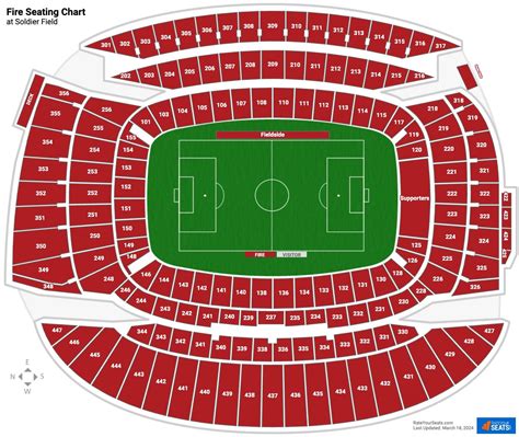 Soldier Field Seating Charts - RateYourSeats.com