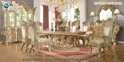 Traditional Royal Palace Style Dining Furniture - DST International