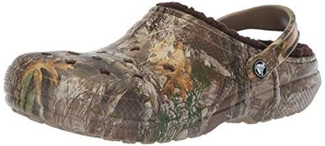 mens crocs with fur camo - Darrick Whitehead