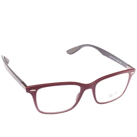 RAY-BAN: Occhiali da vista RB7144 in acetato | Occhiali Ray-Ban Donna Marrone | Occhiali Ray-Ban ...