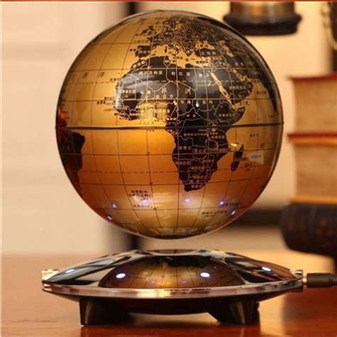 Hot Magnetic Levitation Decoration Maglev Levitating Floating Globe World Map | eBay