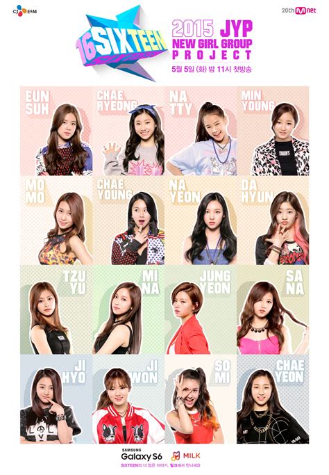 JYP представили всех участниц, нового шоу "SIXTEEN" - YesAsia.ru