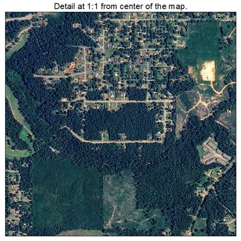 Aerial Photography Map of Monroeville, AL Alabama