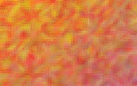 Illustration of Marigold and Pink Bright Mosaic through Glass Bricks Background Stock ...