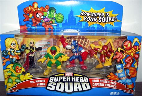 Avengers Assemble 4-Pack, Super Hero Squad